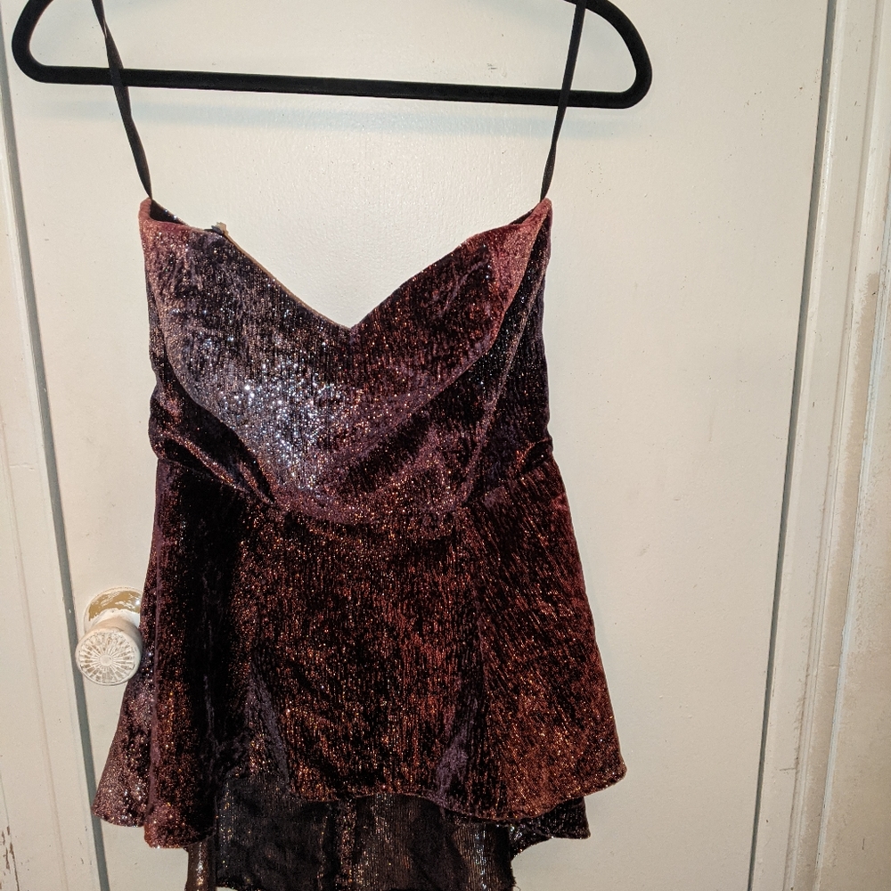 Hearts vintage top